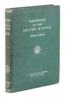 First voluminous census of African-Americans in the 20th century