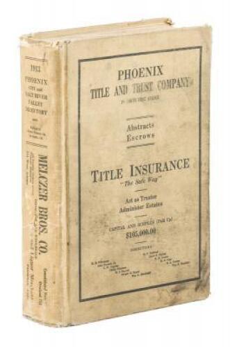 Phoenix City and Salt River Valley Directory 1913