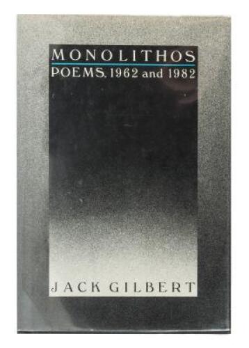 Monolithos: Poems, 1962 and 1982