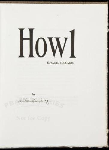 Howl for Carl Solomon