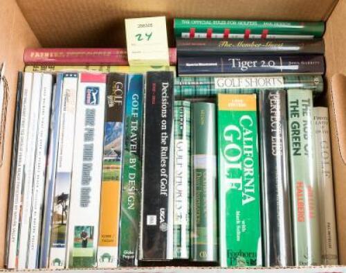 24 Golf Books