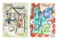 Derriere le Miroir - Two Marc Chagall issues