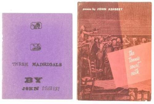 Two signed volumes by John Ashbery