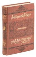 The Tragedy of Pudd'nhead Wilson And the Comedy Those Extraordinary Twins
