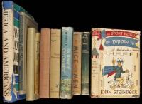 Ten novels by John Steinbeck