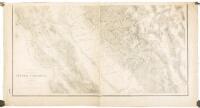 State Geological Survey of California, J.D. Whitney, State Geologist. Topographical Map of Central California Together With a Part of Nevada