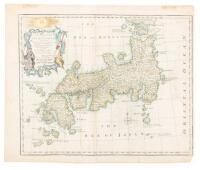 A New & Accurate Map of the Empire of Japan Laid down from the Memoirs of the Portuguese and Dutch; and particularly from the Jesuit Missionaries&hellip;
