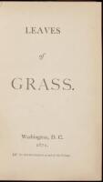 Leaves of Grass [and] Passage to India