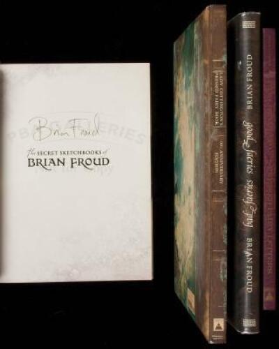 Four books by Brian Froud - including three signed