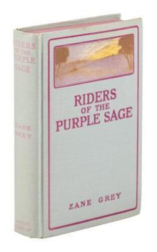 Riders of the Purple Sage - from the library of Hamlin Garland