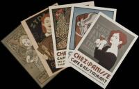 Five posters by Goines for Chez Panisse Cafe & Restaurant