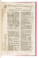 The Gospel by Saint Matthaevve - from the 1574 folio edition of the Bishops' Bible