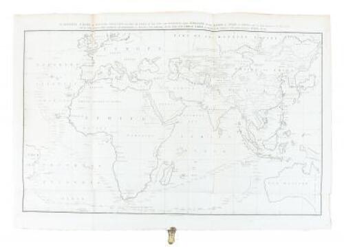A General Chart on Mercator's Projection, to Shew the Track of the Lion and Hindostan from England to the Gulph of Pekin in China, &hellip; also the Limits of the Chinese Empire, as Extended by the Conquests of the Present Emperor Tchien-Lun