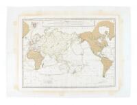 A New General Chart of the World, Exhibiting the Whole of the Discoveries made by the late Captain James Cook, F.R.S. with the Tracks of the Ships under his Command: Also those of Capn. Phipps (now Lord Mulgrave) in his Expedition to the North Pole
