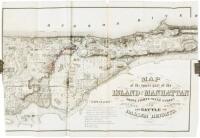 Map of the Upper Part of the Island of Manhattan Above Eighty-Sixth Street Arranged to Illustrate the Battle of Harlem Heights