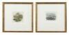 Six framed hand-colored views of California, mostly San Francisco - 2