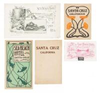 Five items relating to Santa Cruz, California