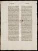 Leaf from the 1462 Fust and Schoeffer Bible - 2