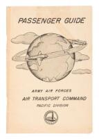 Passenger Guide, Army Air Forces Air Transport Command, Pacific Division