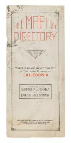 Map Directory: Where to go and what you'll see in thirty-five counties of California