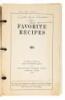Favorite Recipes. Compiled and edited by Saint Mathew's Guild of Saint Mathew's Episcopal Church, Fairbanks, Alaska, 1944 - 2
