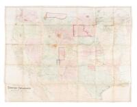 National Map of the Territory of the United States from the Mississippi River to the Pacific Ocean. Made by the authority of the Hon. O.H. Browning Secretary of the Interior. In the Office of the Indian Bureau Chiefly for Government Purposes under the dir
