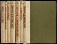 Thirty-one volumes of "The Tudor Facsimile Texts, Old English Plays Printed & MS. Rarities, Exact Collotype Reproductions..."