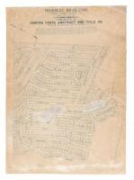 Berkeley Highlands Contra Costa County, Cal. Scale 1 inch = 100 feet...