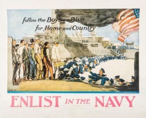 Enlist in the Navy: Follow the boys in blue for home and country