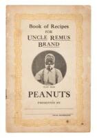 'Uncle Remus' Georgia peanuts, rare 1920s recipe book