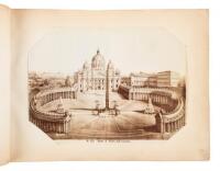 Photograph album of Italian art, architecture, and life