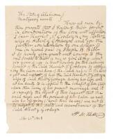 Archive of approximately 265 letters, documents, writings, and other items from and relating to the family and descendants of U.S. President John Tyler, including manuscripts, typed material, partially printed forms, and more, plus silver cups and spoons,