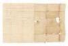 Archive of approximately 265 letters, documents, writings, and other items from and relating to the family and descendants of U.S. President John Tyler, including manuscripts, typed material, partially printed forms, and more, plus silver cups and spoons, - 10