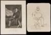 Original ink "Sketch of William Williams, New York, July 6th 1813"