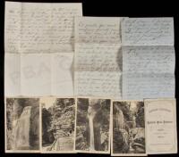 Small archive of letters from and to artist James Hope, best known for his murals of Civil War action