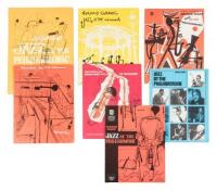 Jazz at the Philharmonic: Group of Seven Souvenir Concert Programs 1950-1966