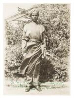 Three original silver print photographs of early 20th century Swamis in America