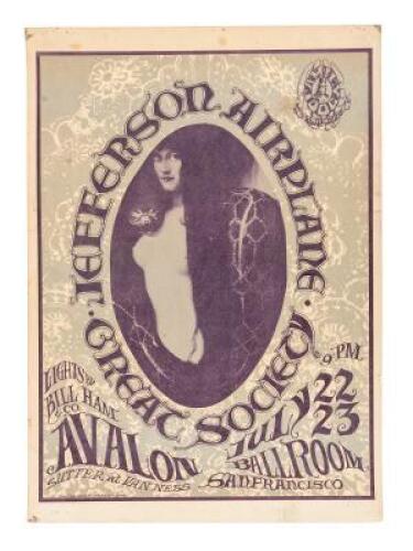 Jefferson Airplane, Great Society at the Avalon Ballroom - July 22-23, 1966