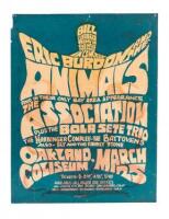 Eric Burdon and the Animals, the Association at Oakland Coliseum - March 25, 1967