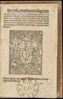 De reformatione religiosorum liber a... Johan[n]e Nyder... editus...