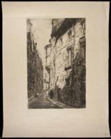 "Hotel de Sens" - Etching