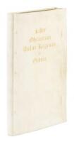 Liber Obituarius Aulae Reginae Oxonia. The Obituary Book of Queen's College, Oxford. An Ancient Sarum Kalendar with the Obits of the Founders and Benefactors of the College.