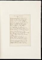 Little Johnts's Chrismus - original manuscript poem with an autograph letter signed
