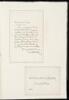 Little Johnts's Chrismus - original manuscript poem with an autograph letter signed - 3