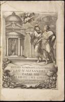 Effigies nomina et cognomina S. D. N. Alexandri papae VII et RR. DD. S. R. E. Cardd. nunc viventium