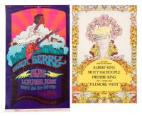 Five Bill Graham Fillmore posters