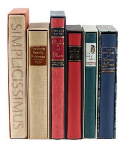 Six illustrated titles from the Limited Editions Club