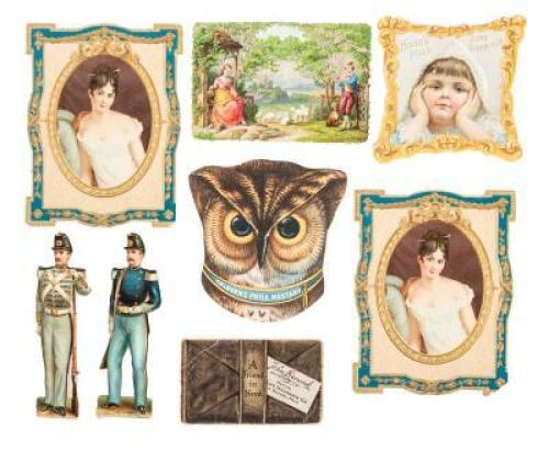 Collection of illustrated ephemera from the early 20th century