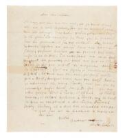 Autograph letter from the famed plastic surgeon J.F. Dieffenbach