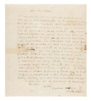 Autograph letter from the famed plastic surgeon J.F. Dieffenbach